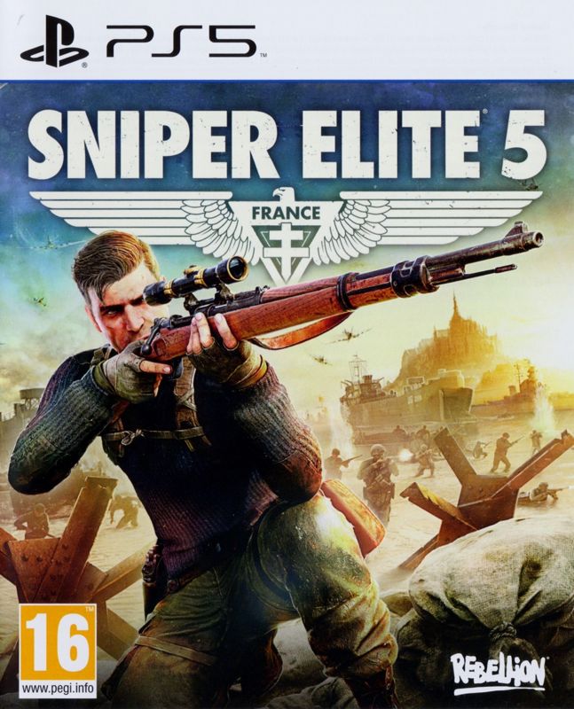 Sniper Elite 5 box art for Xbox Series X